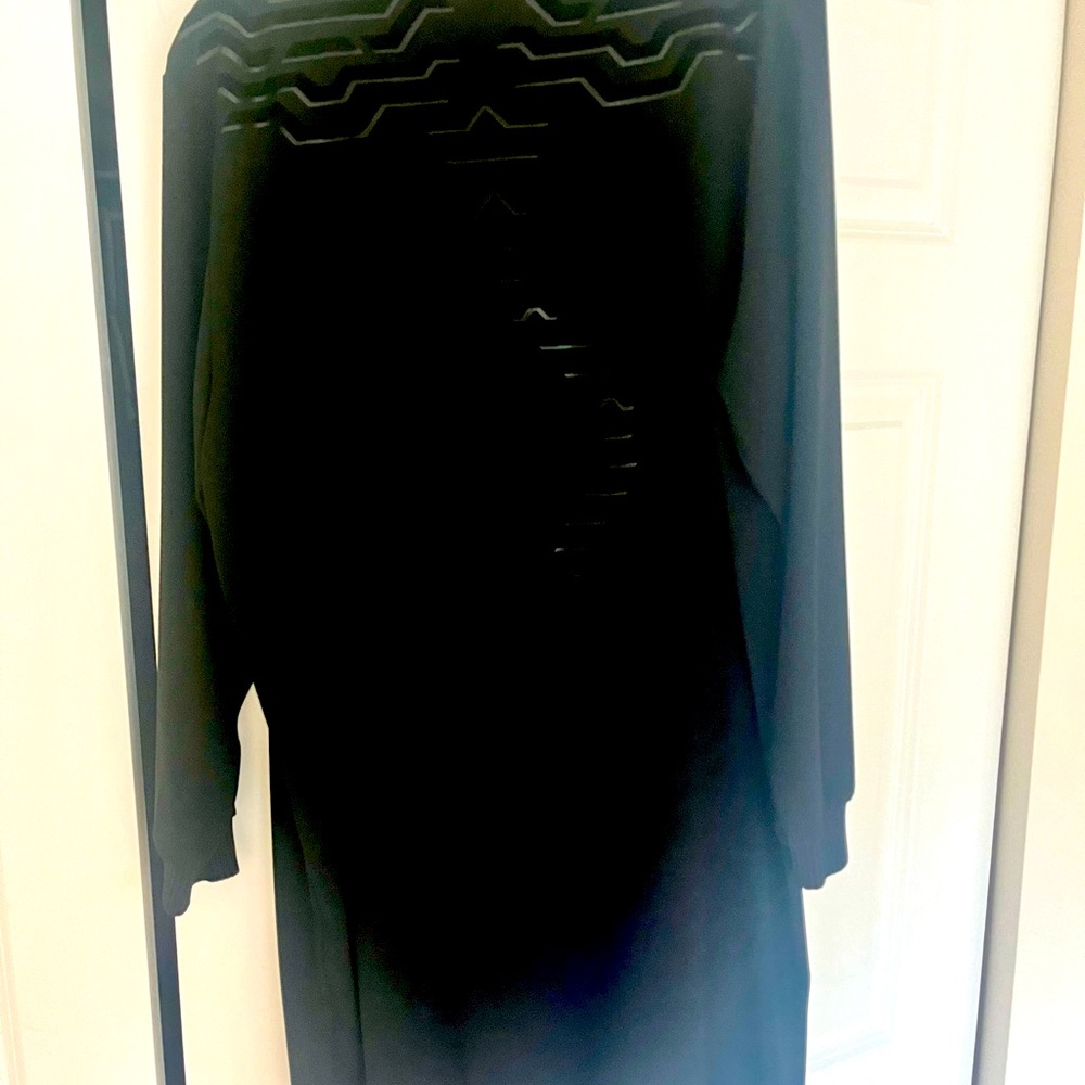 Kenzo sweater dress, black color, good conditions, size M. - Picture 2 of 3